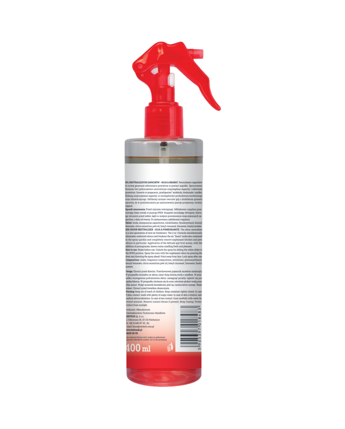 Neutralizator zapachów SPRAY beFrendi - Granat i Goja