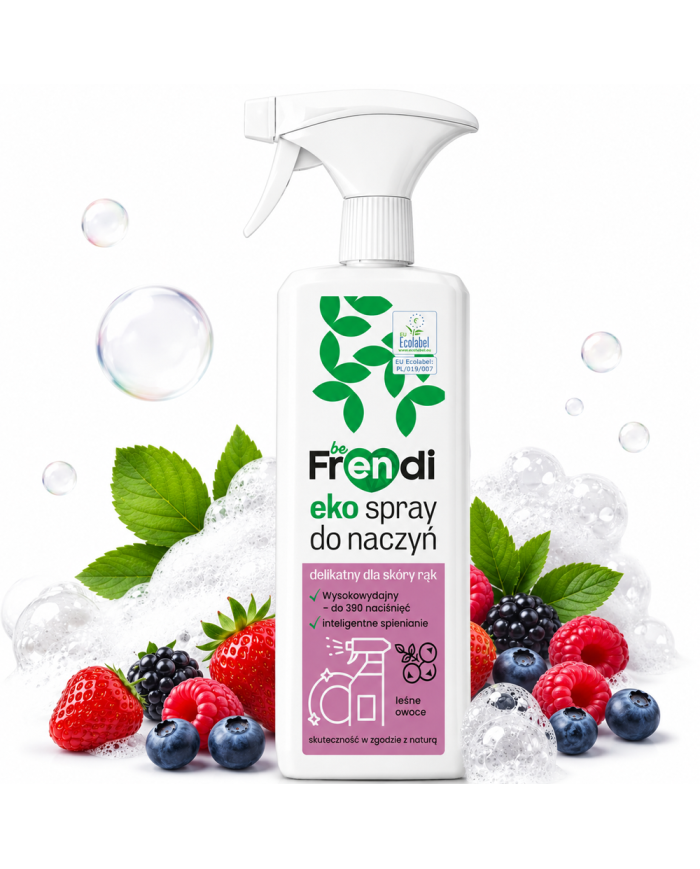 EKO Spray do mycia naczyń beFrendi – Owoce Leśne