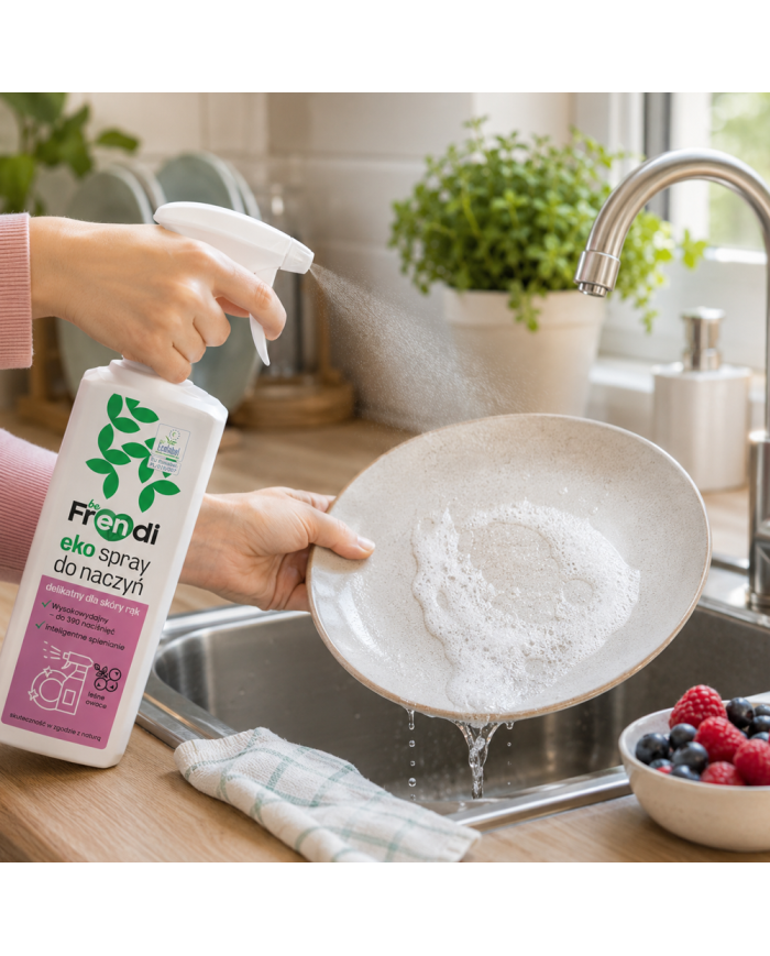 EKO Spray do mycia naczyń beFrendi – Owoce Leśne